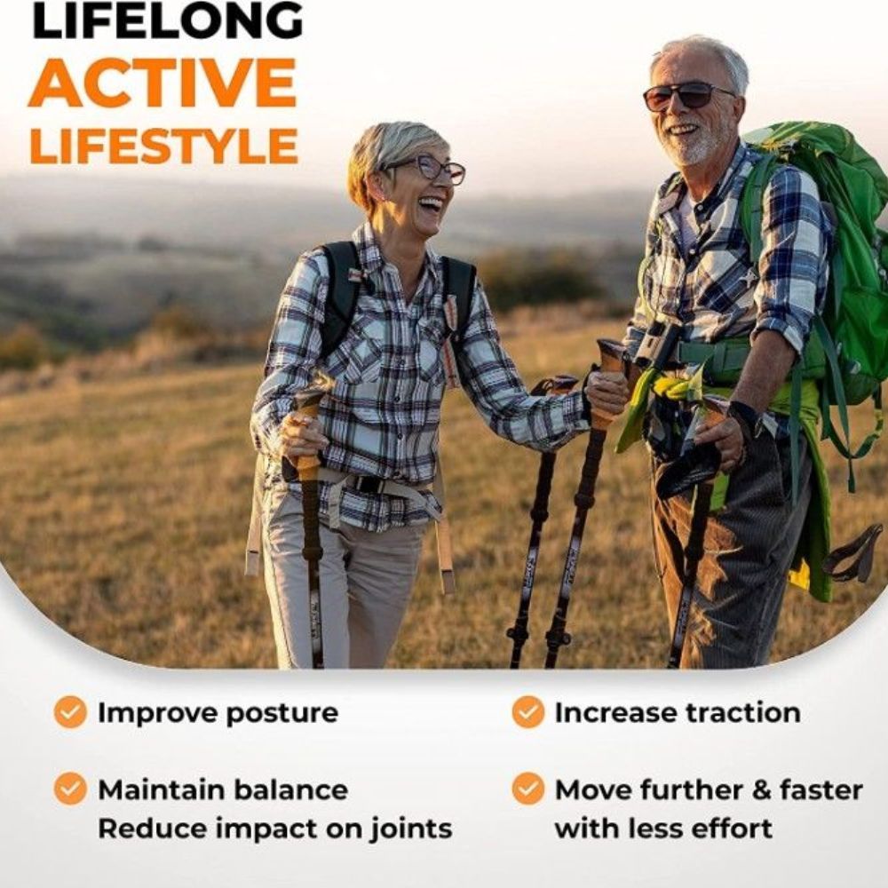 Elevate Your Walking Experience: 5 Stylish Walking Poles for Seniors